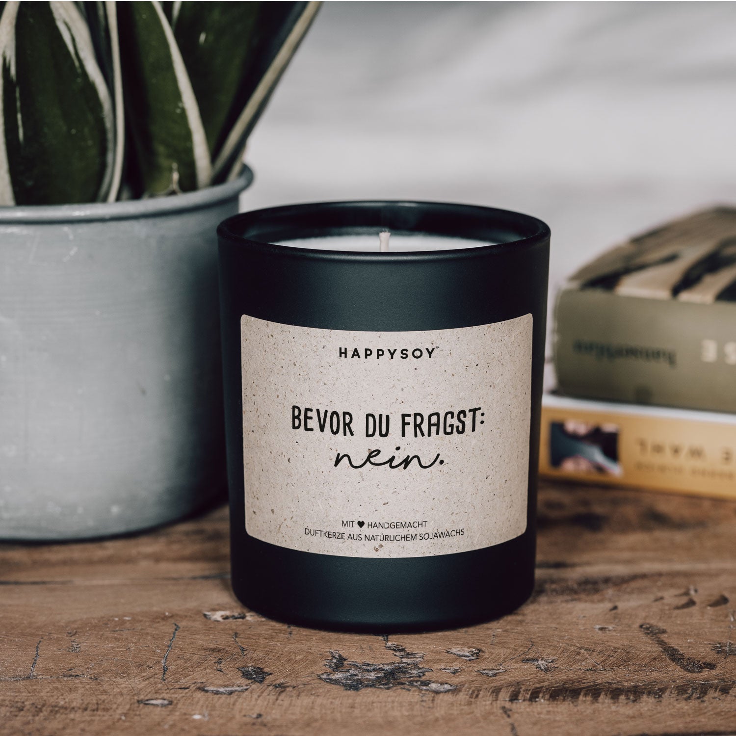 Duftkerze - Bevor du fragst - nein. - Happysoy®