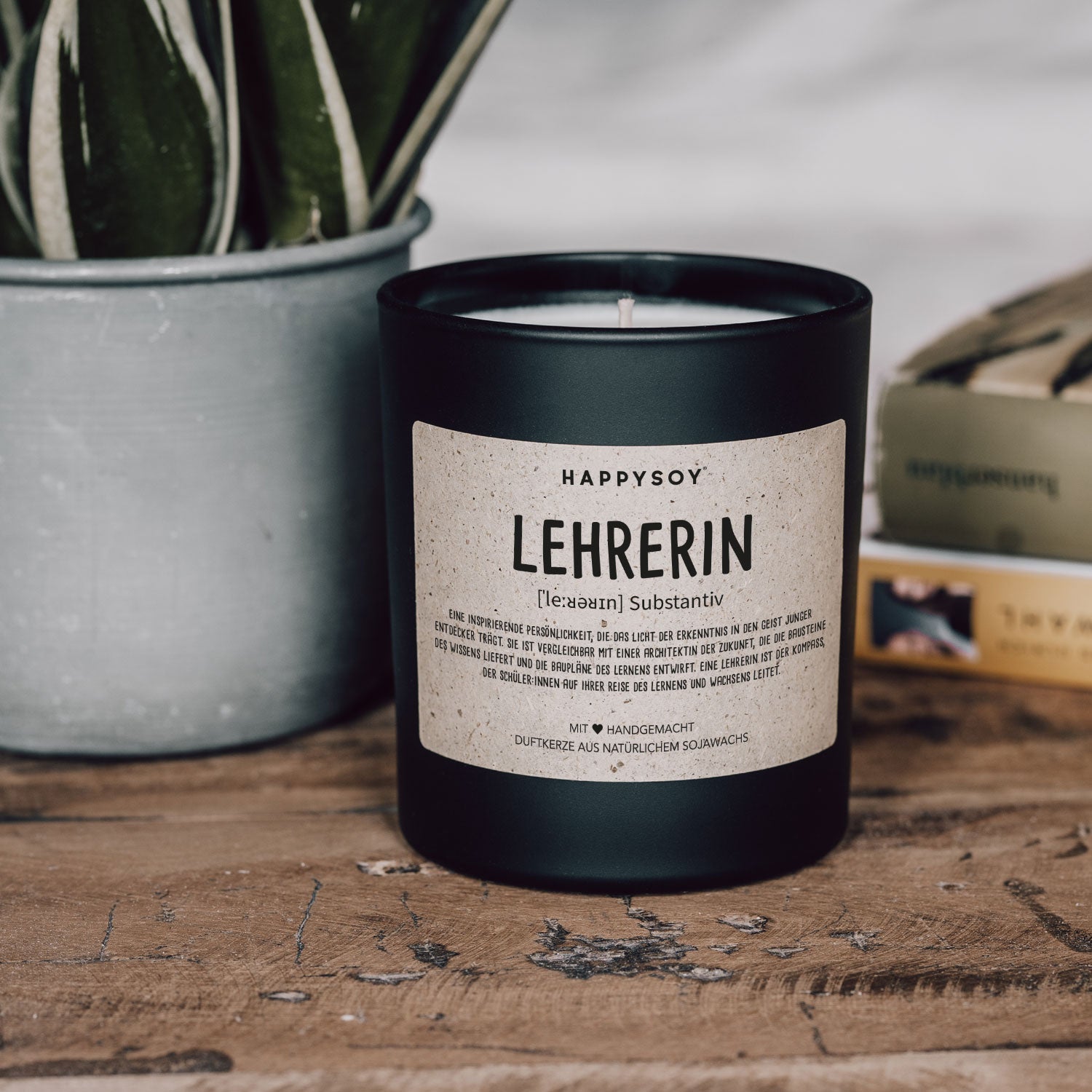 Duftkerze - Definition Lehrerin - Happysoy®
