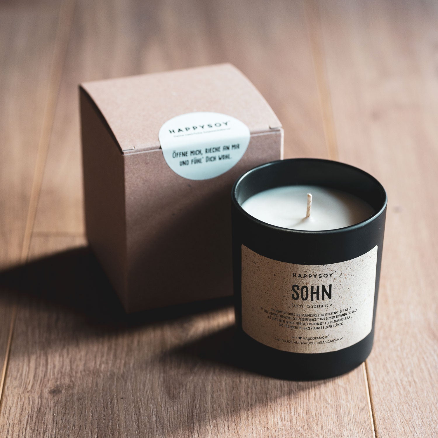 Duftkerze - Definition Sohn - Happysoy®