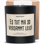 Duftkerze - Es tut mir so verdammt leid! - Happysoy®