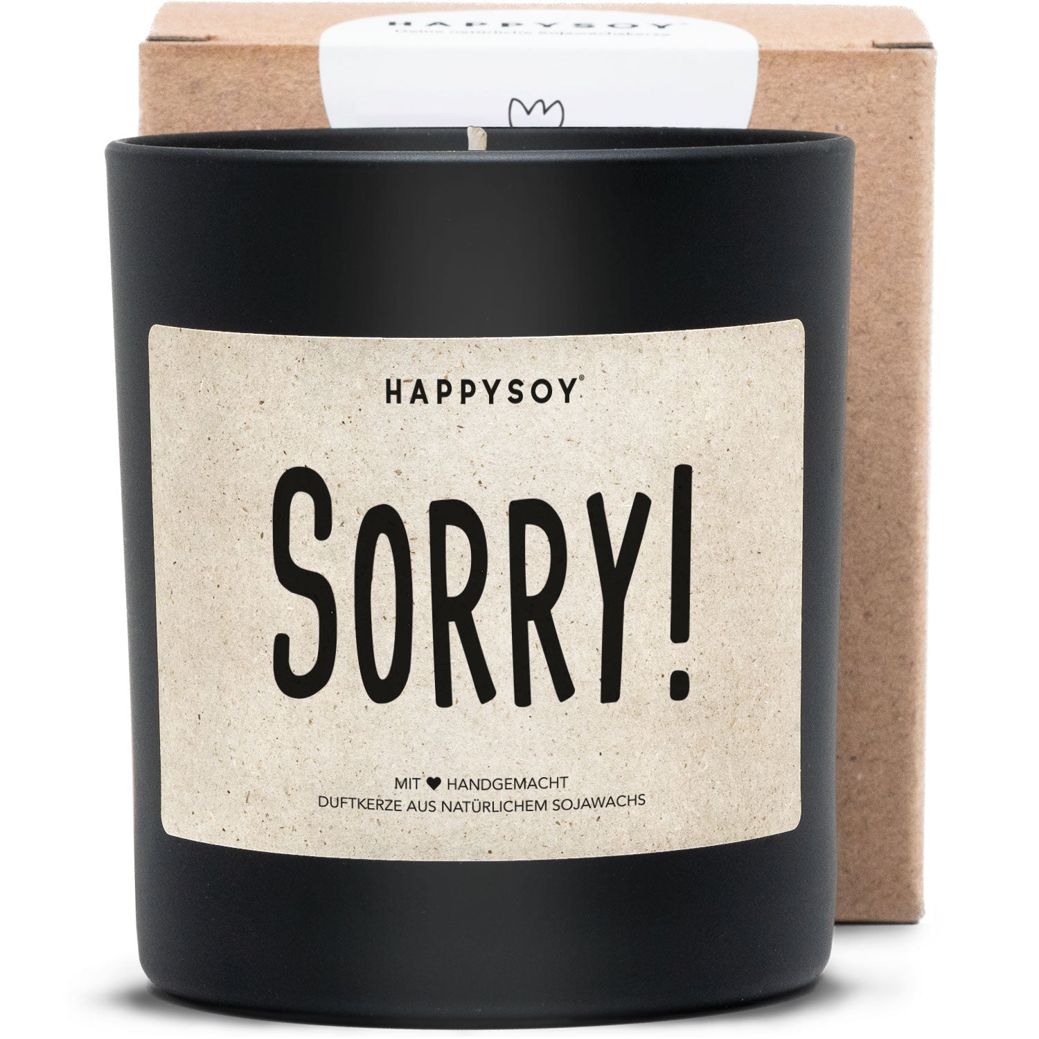Duftkerze - Sorry! - Happysoy®