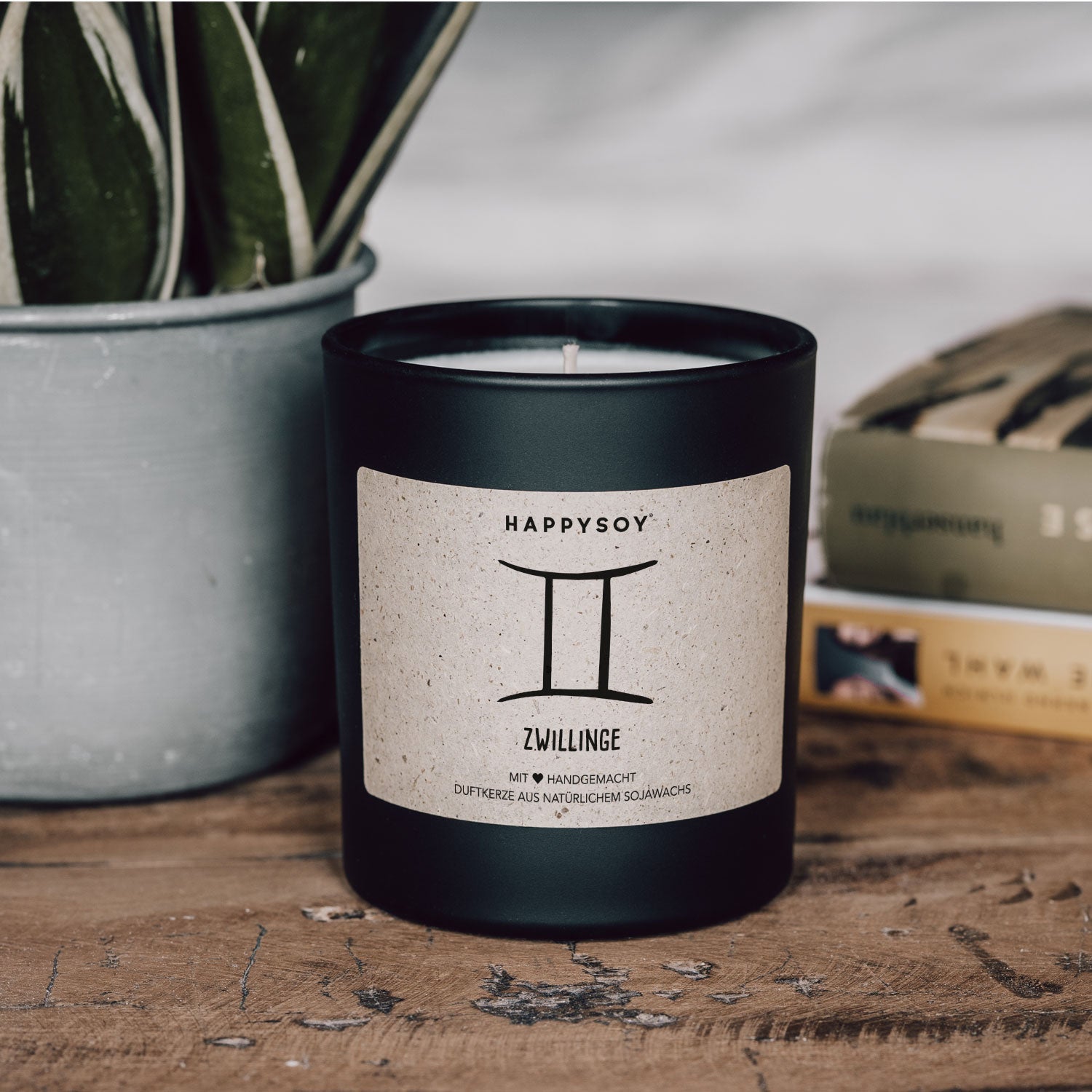 Duftkerze - Zwillinge - Happysoy®