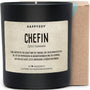 Chefin Definition - Duftkerze mit Spruch als Geschenk für Kollegin, Chefin, Abschied oder Dankeschön, liebevolle Geschenkidee, Kerze im Glas, blumiger Duft - Bild 1