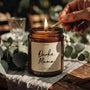 Danke Mama - Duftkerze mit Spruch als Geschenk für Mama, liebevolle Geschenkidee zum Muttertag oder Geburtstag, Kerze im Glas mit blumigem Duft - Bild 3