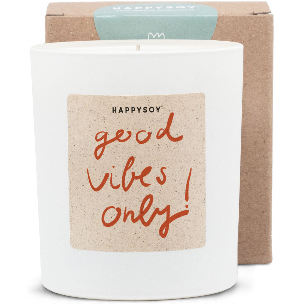 Duftkerze - HAPPYSOY® by Steffi Bauer Good vibes only