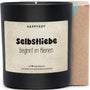Selbstliebe beginnt im Kleinen - Duftkerze mit Spruch als liebevolles Geschenk zur Aufmunterung, für Freundin, Schwester, besondere Frauen, Kerze im Glas, blumiger Duft - Bild 1