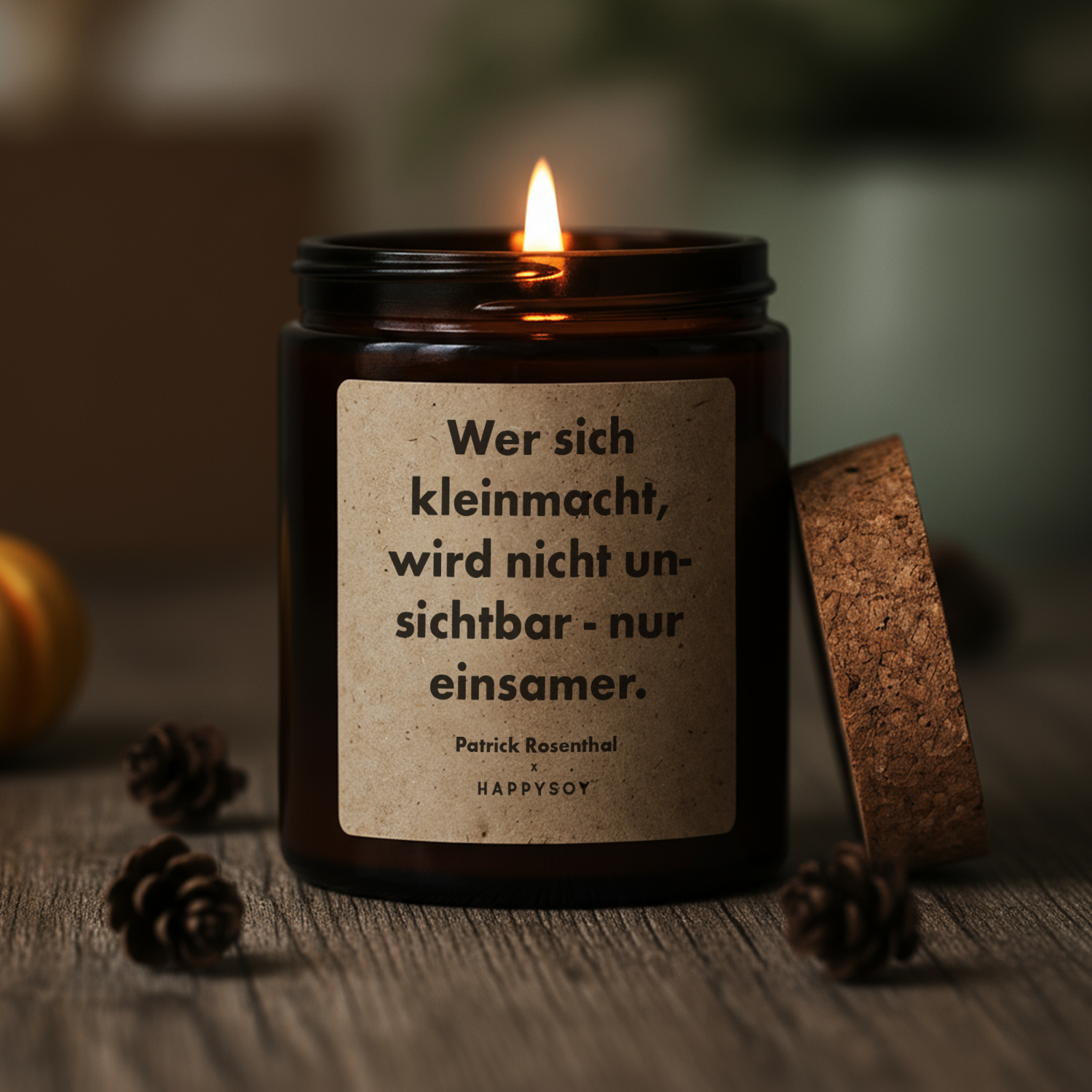 Duftkerze - Einsamer - by Patrick Rosenthal