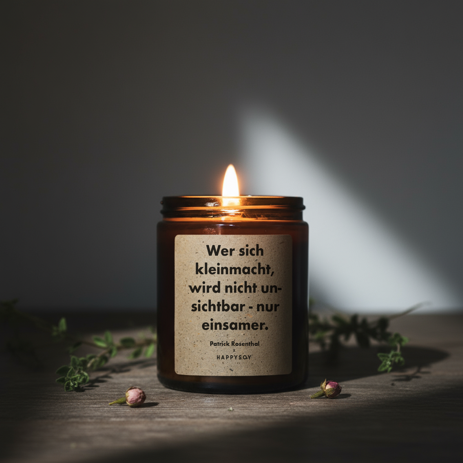 Duftkerze - Einsamer - by Patrick Rosenthal