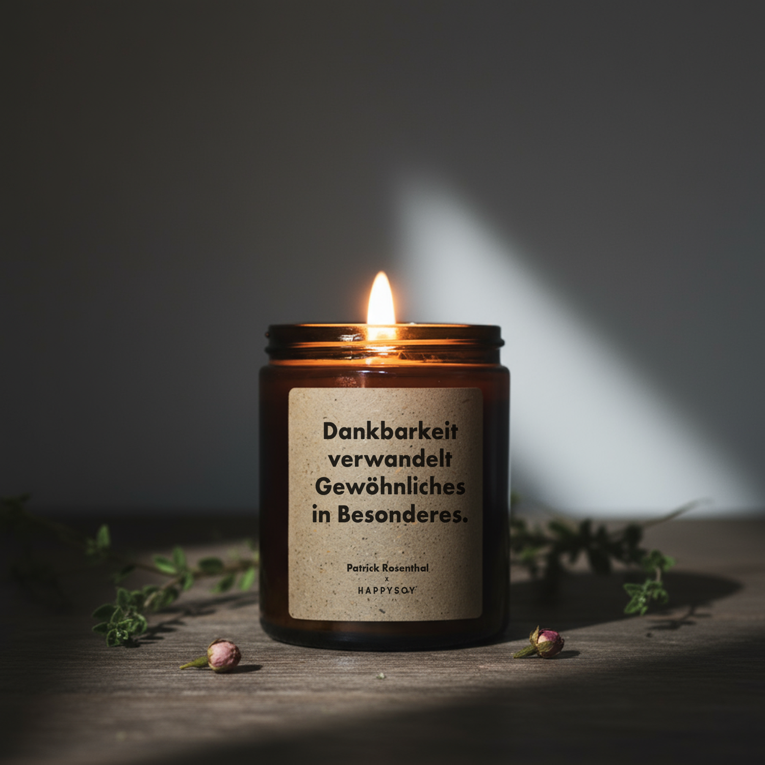 Duftkerze - Dankbarkeit - by Patrick Rosenthal