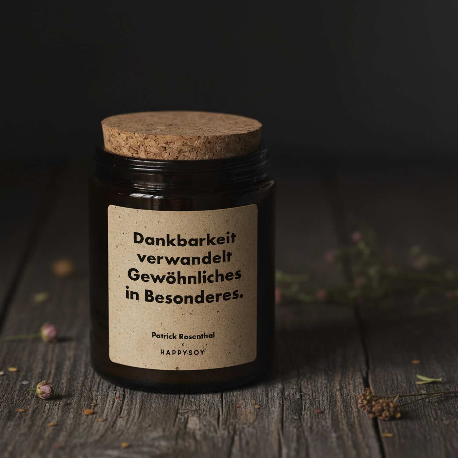 Duftkerze - Dankbarkeit - by Patrick Rosenthal