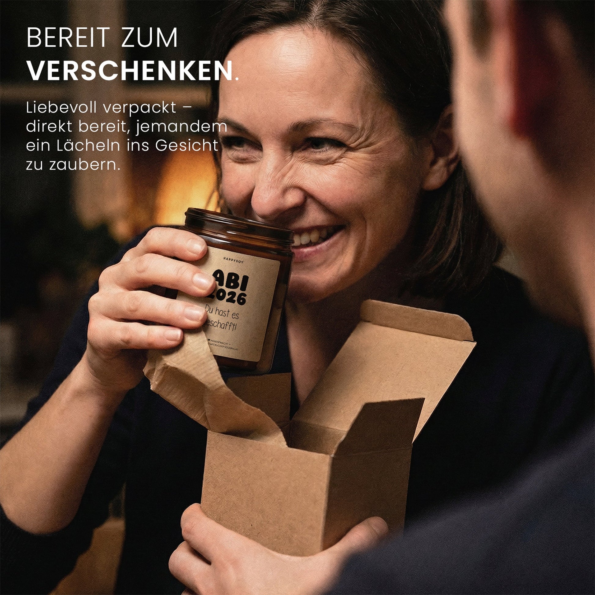 Duftkerze - ABI Du hast es geschafft! 2026 - Happysoy®