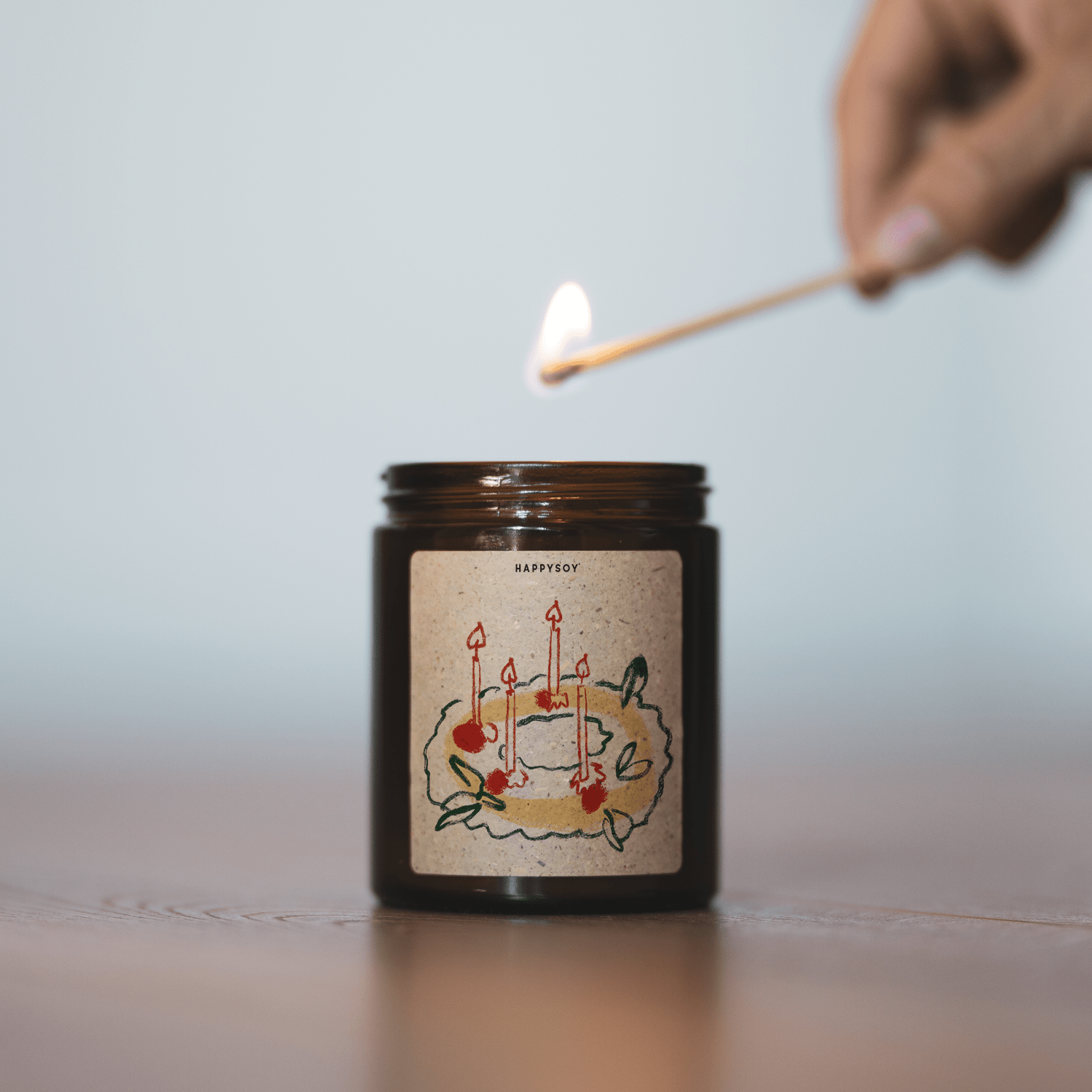 Duftkerze - Adventskranz - Happysoy®