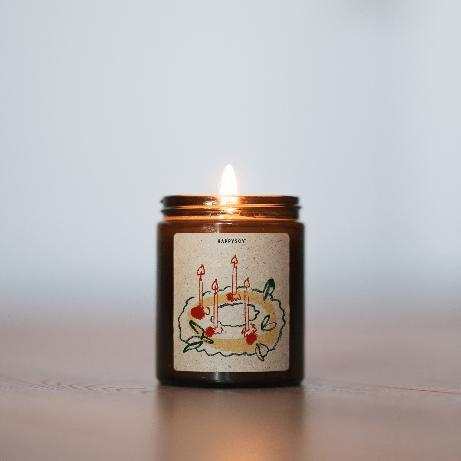 Duftkerze - Adventskranz - Happysoy®