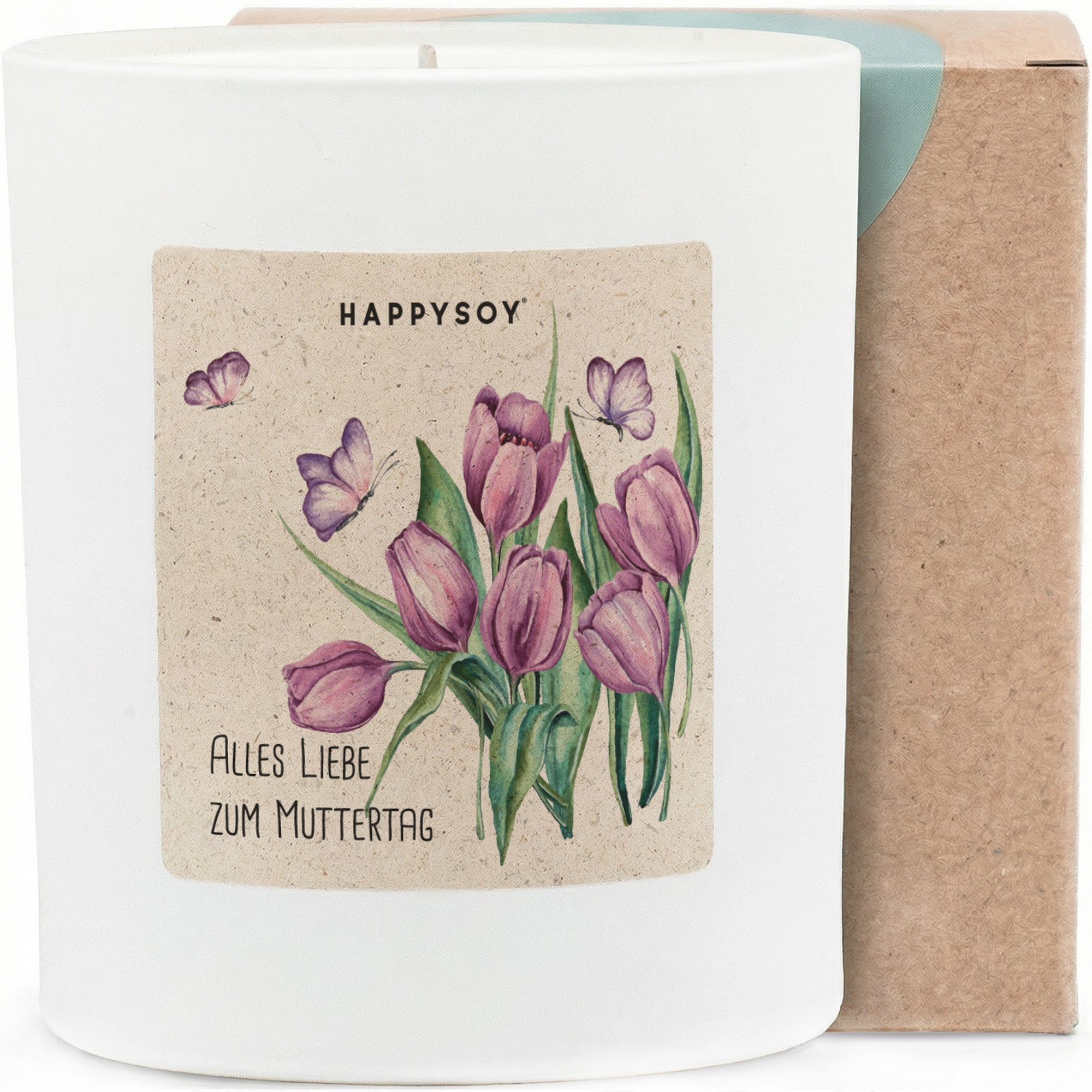 Duftkerze - Alles Liebe zum Muttertag - Happysoy®