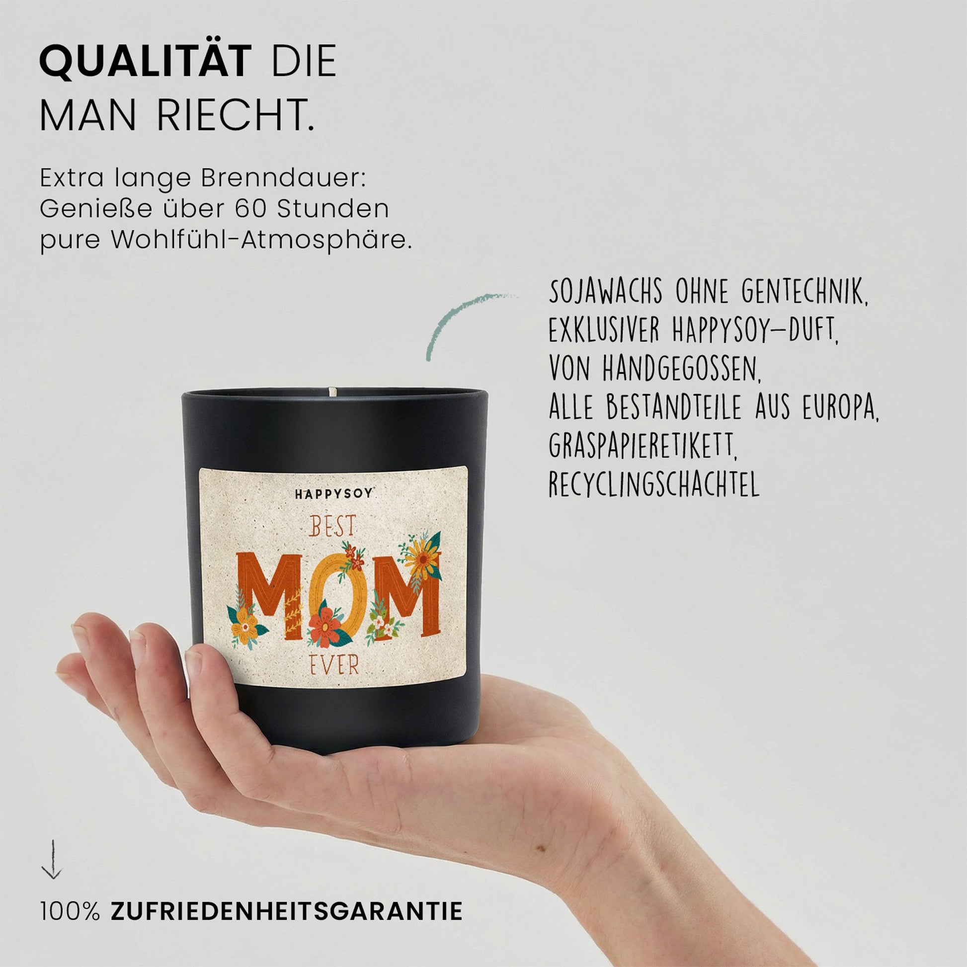 Duftkerze - Best Mom Ever - Happysoy®