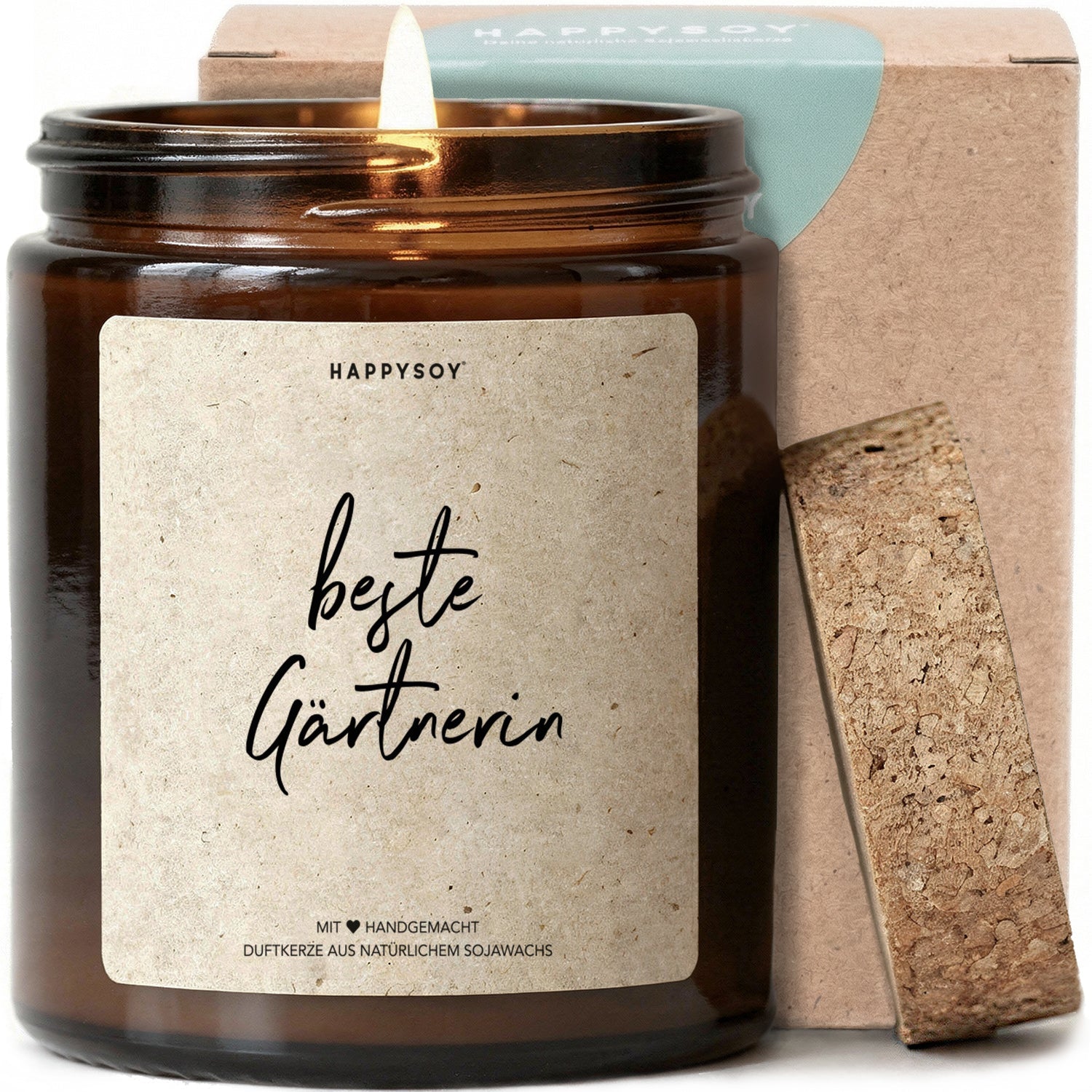 Duftkerze - Beste Gärtnerin - Happysoy®