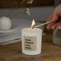 Duftkerze - COOL PEOPLE LIVE HERE - Happysoy®
