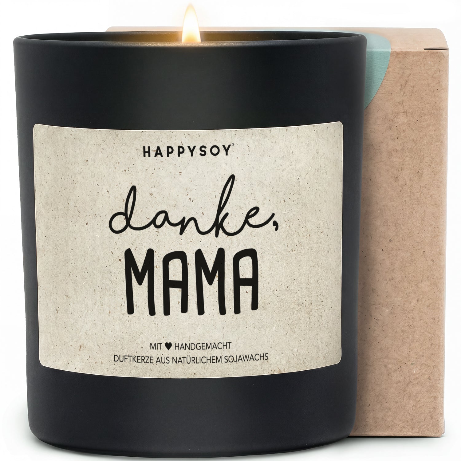 Duftkerze - danke, mama - Happysoy®