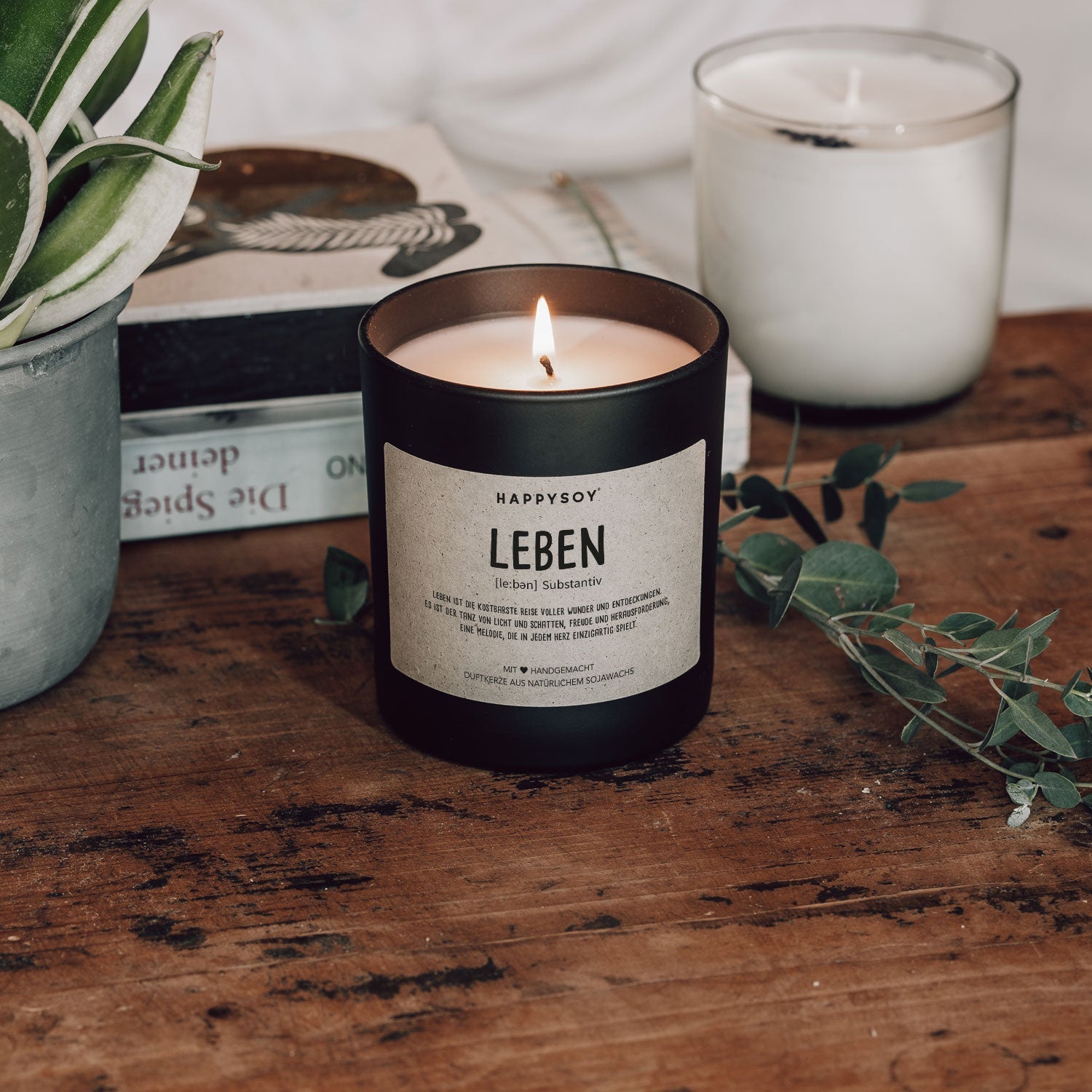 Duftkerze - Definition Leben - Happysoy®