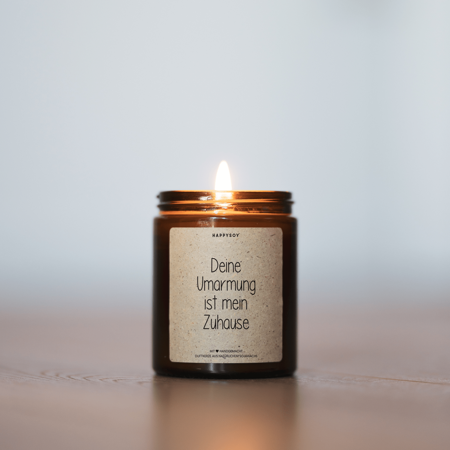 Duftkerze - Deine Umarmung ist mein Zuhause - Happysoy®