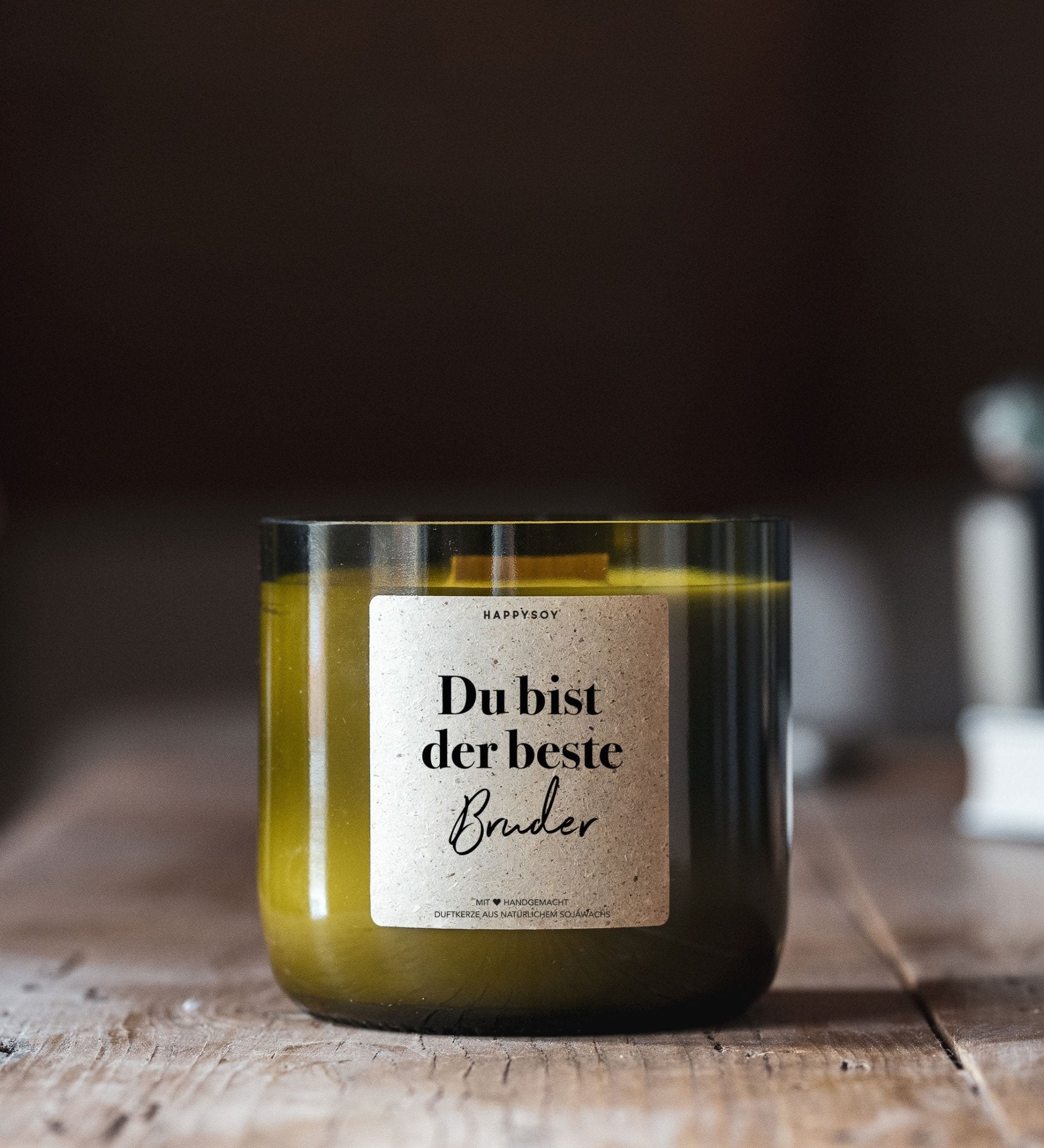Duftkerze - Du bist der beste Bruder! - Happysoy®