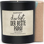 Duftkerze - Du bist der beste Papa! - Happysoy®