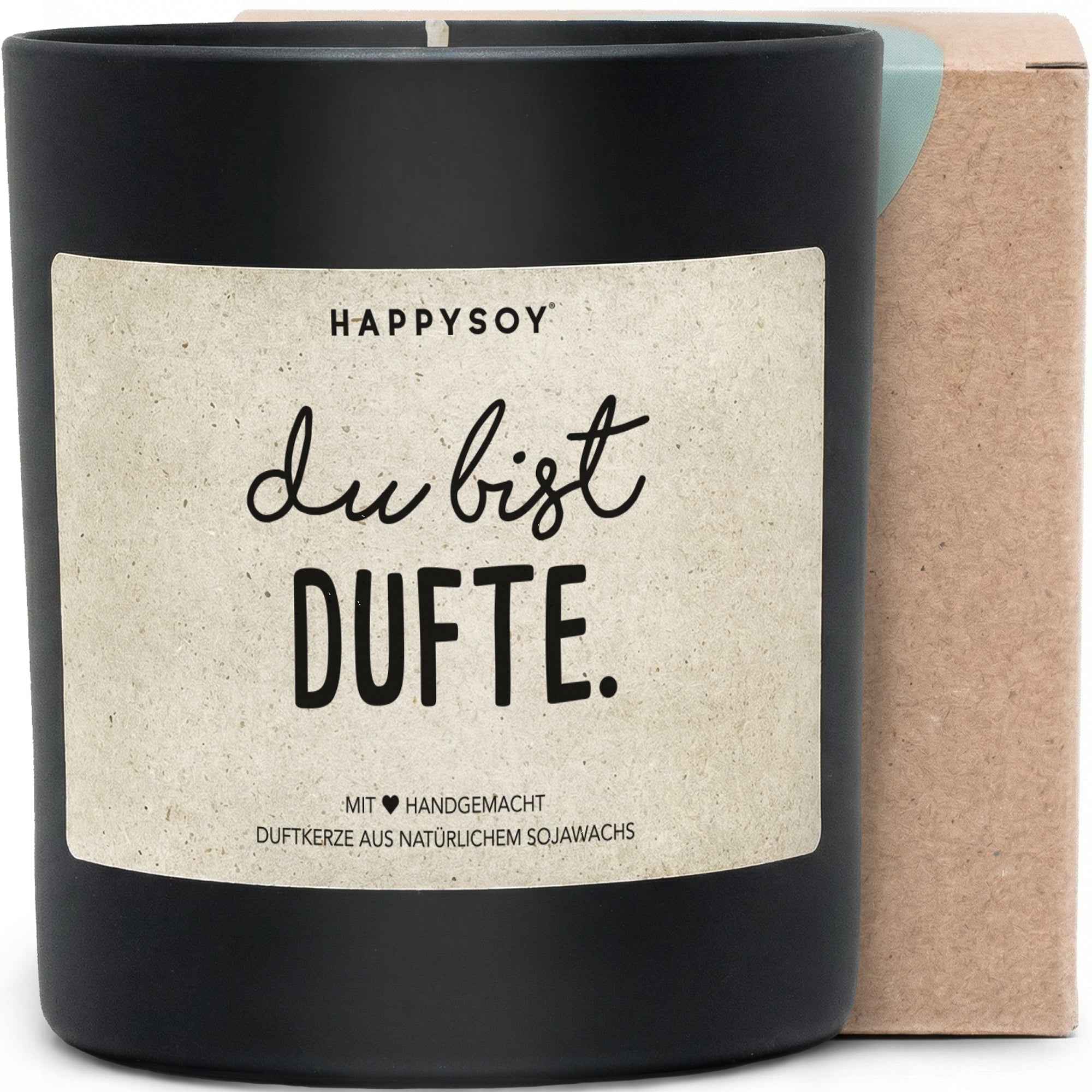 Duftkerze - Du bist dufte. - Happysoy®