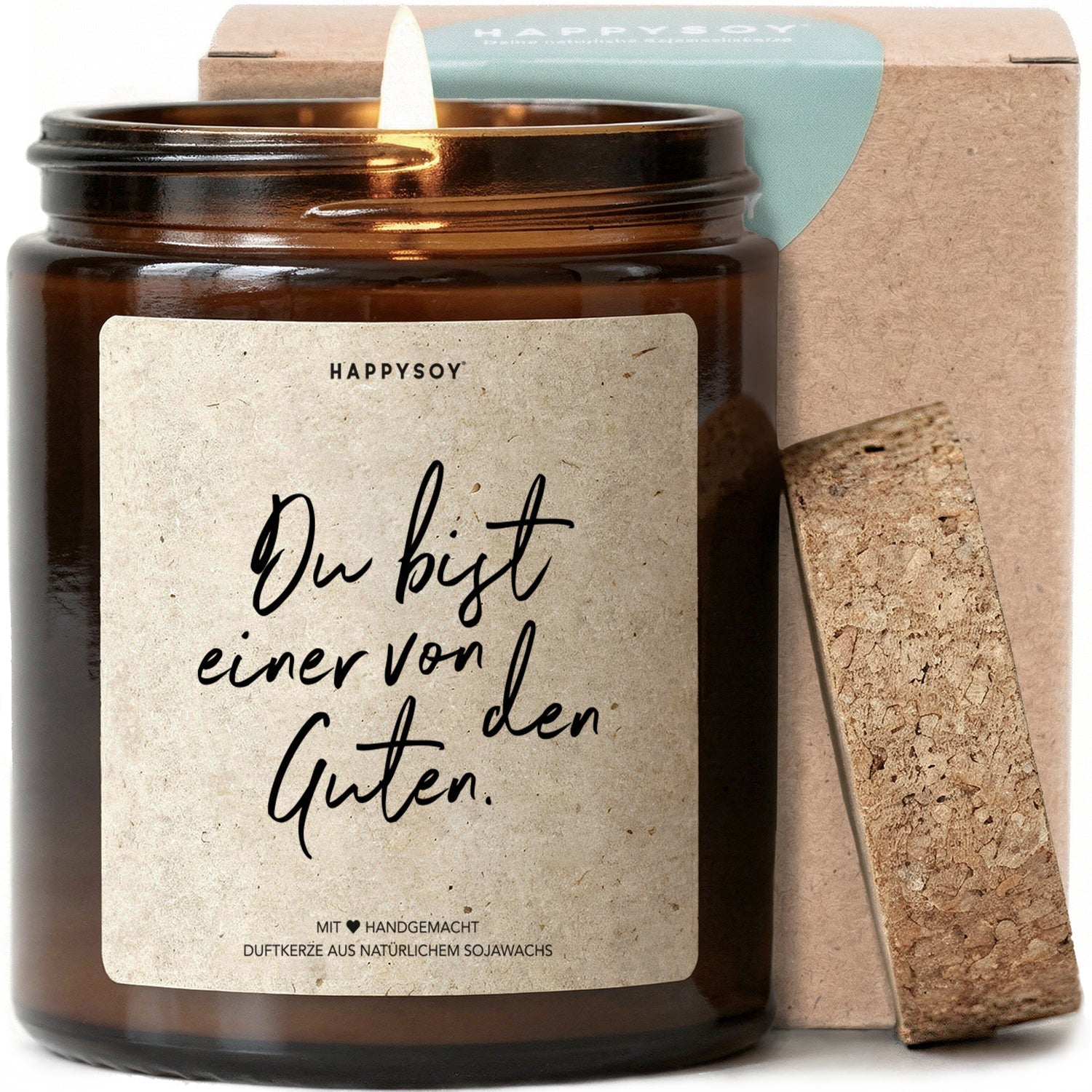 Duftkerze - Du bist einer von den Guten. - Happysoy®