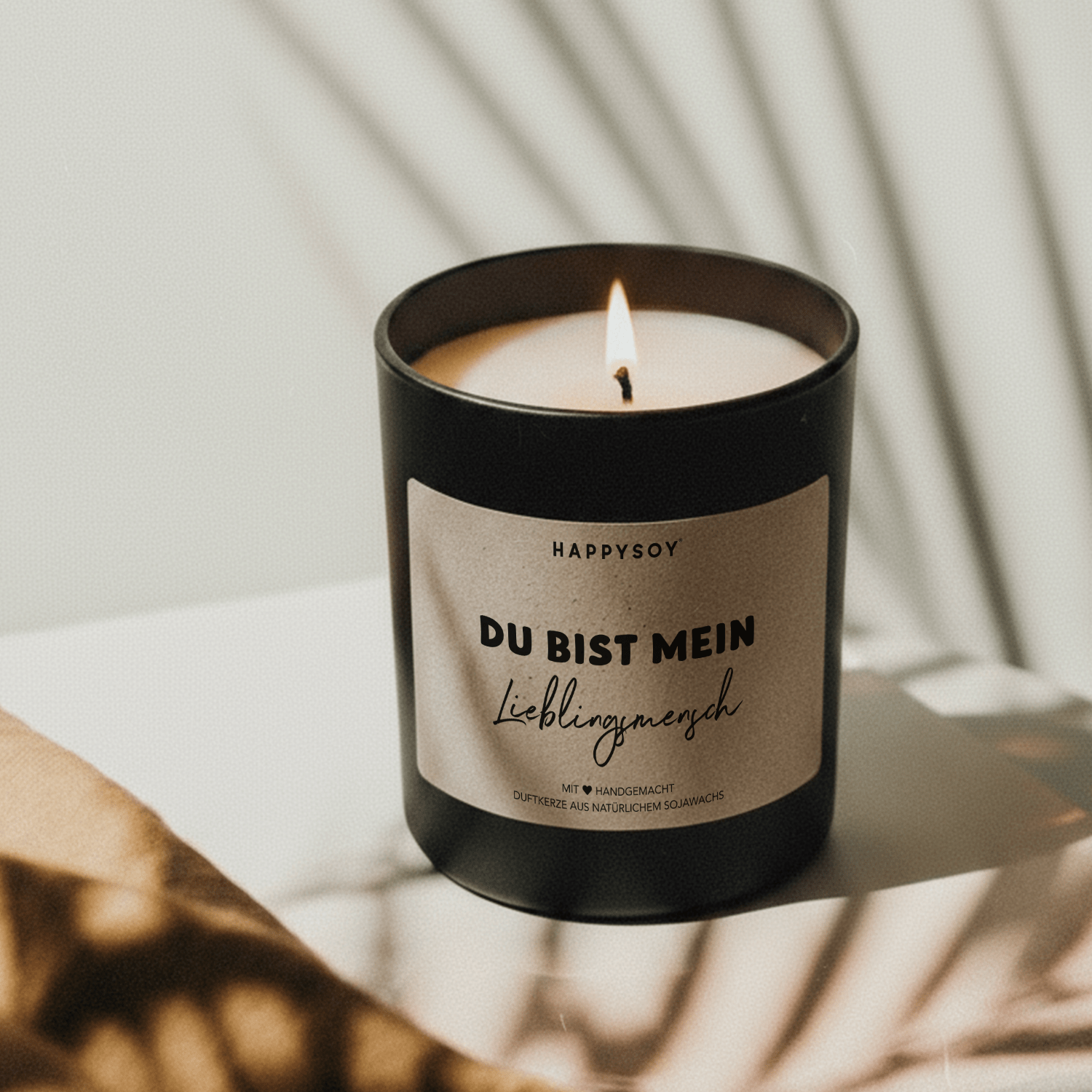 Duftkerze - DU BIST MEIN Lieblingsmensch - Happysoy®