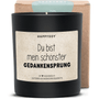 Duftkerze - Du bist mein schönster Gedankensprung - Happysoy®