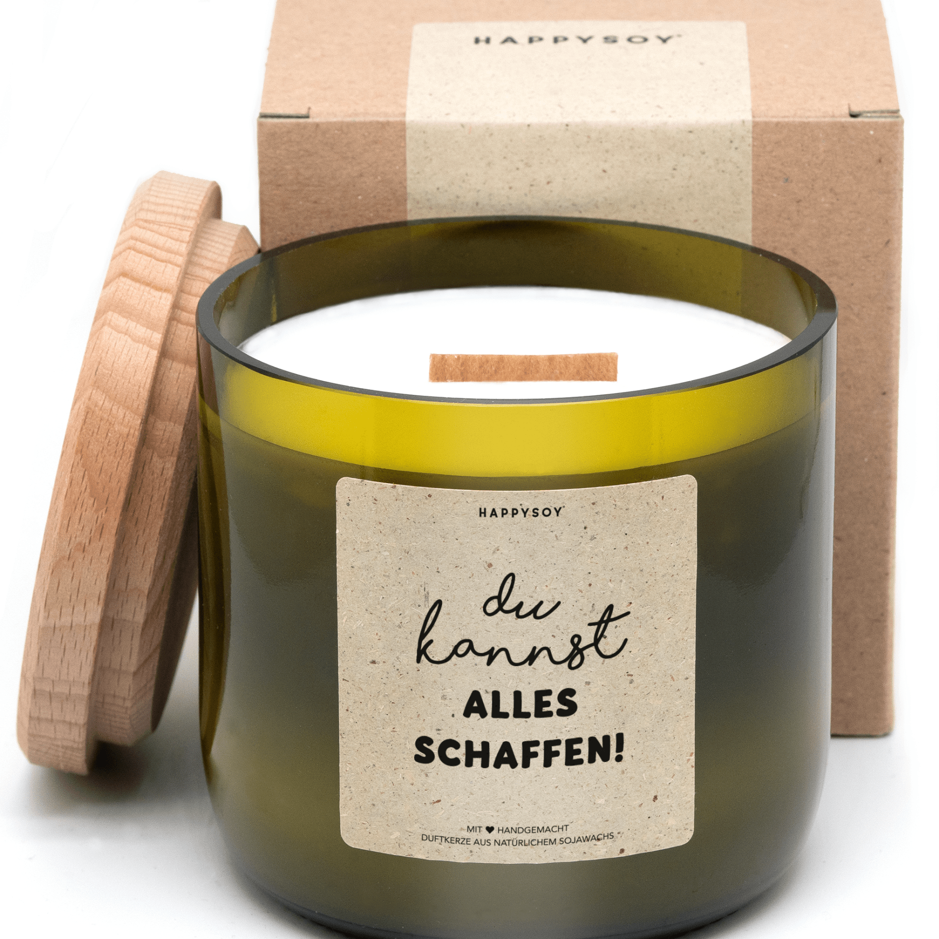 Duftkerze - Du kannst alles schaffen! - Happysoy®