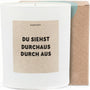 Duftkerze - du siehst durchaus durch aus - Happysoy®
