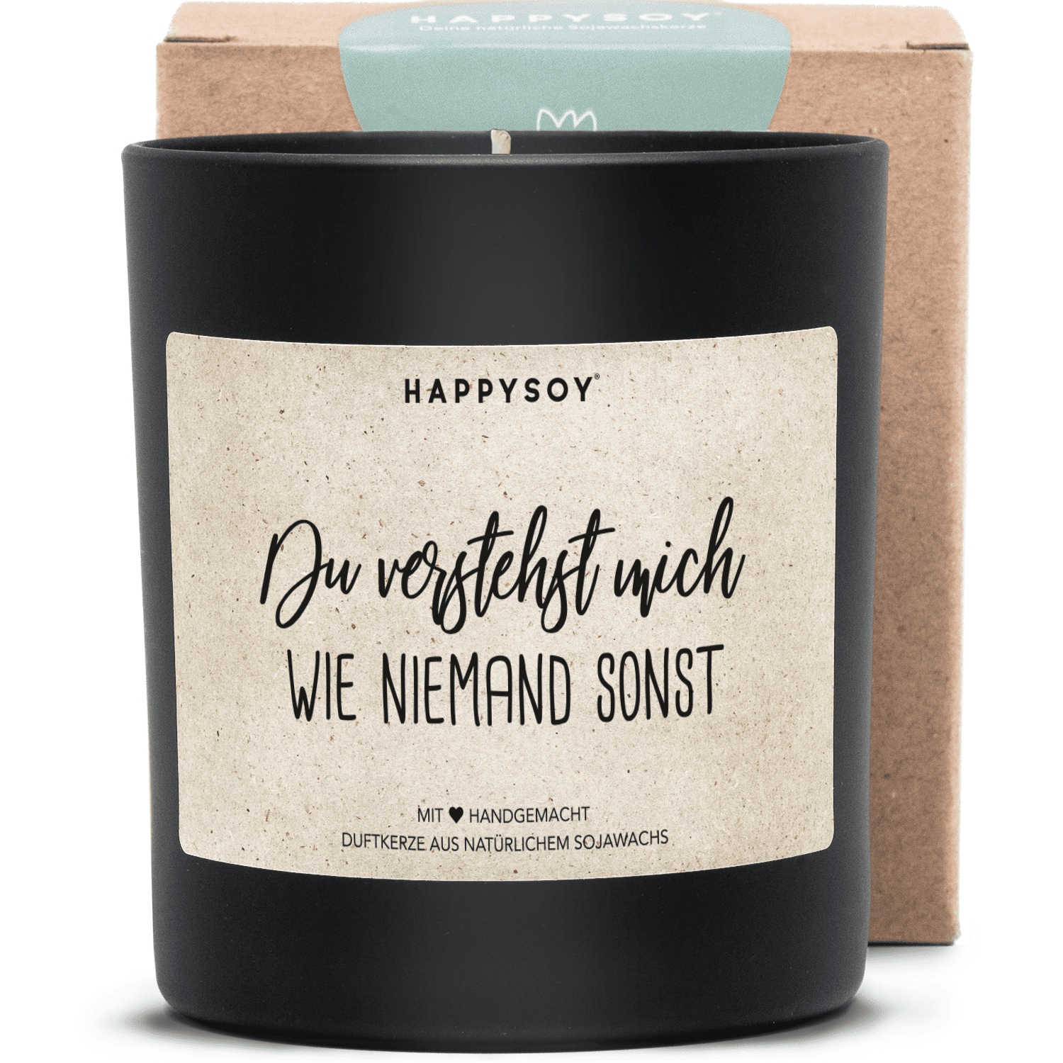 Duftkerze - Du verstehst mich wie niemand sonst - Happysoy®