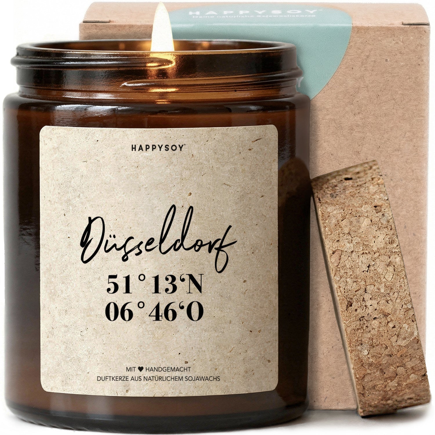 Duftkerze - Düsseldorf - Happysoy®