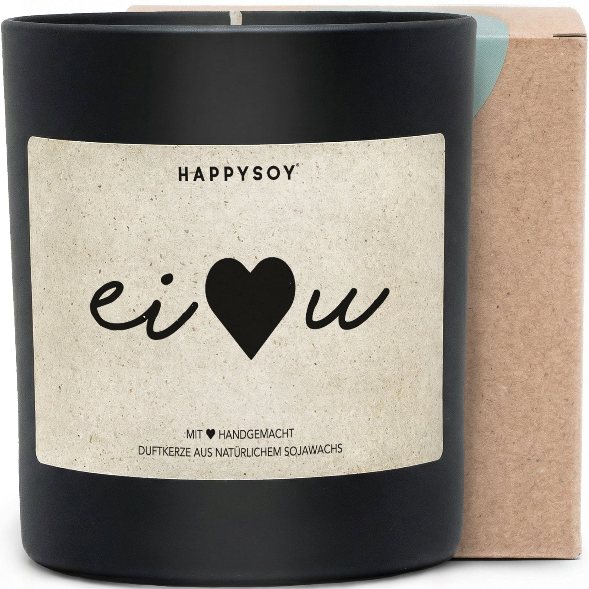 Duftkerze - ei love u - Happysoy®