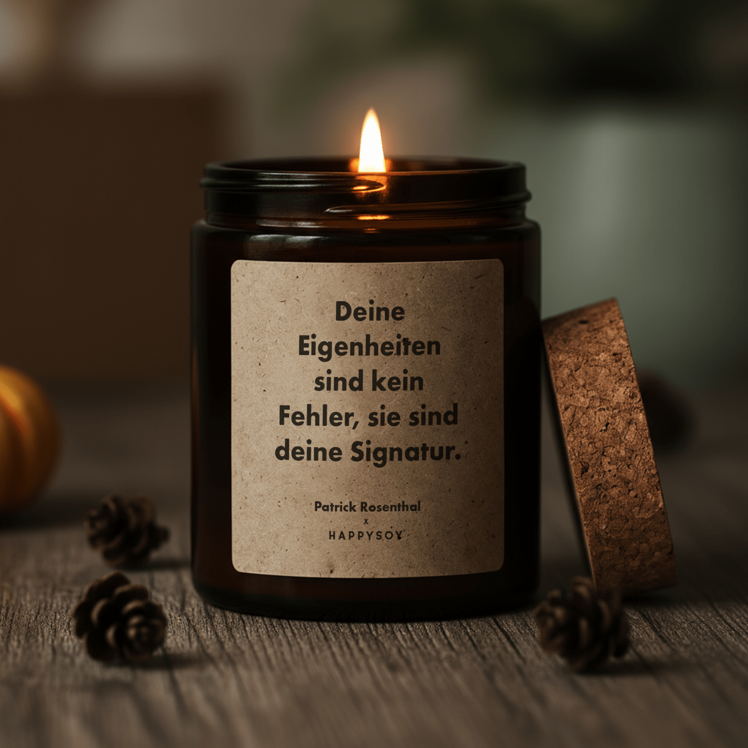 Duftkerze - Eigenheiten - by Patrick Rosenthal - Happysoy®