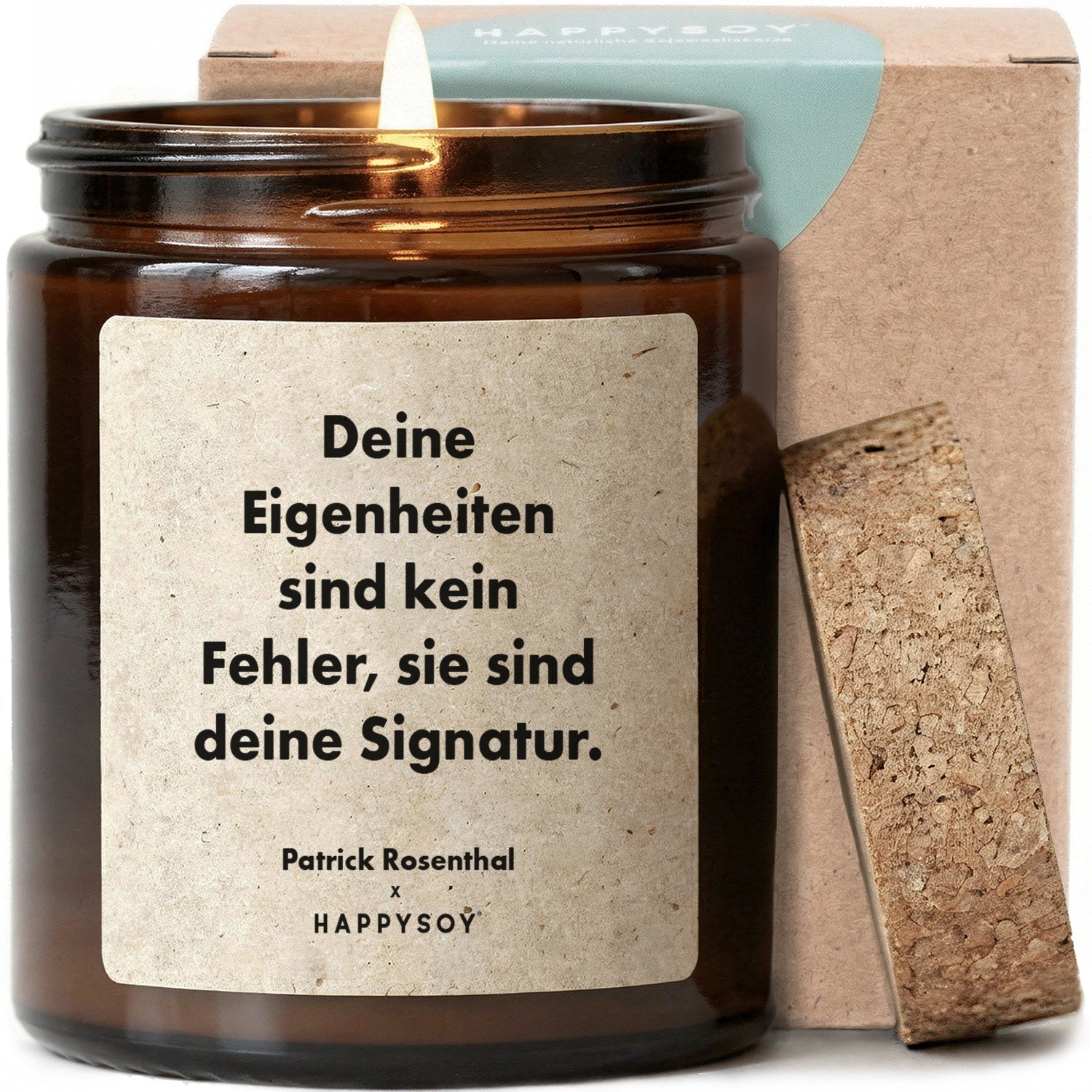 Duftkerze - Eigenheiten - by Patrick Rosenthal - Happysoy®