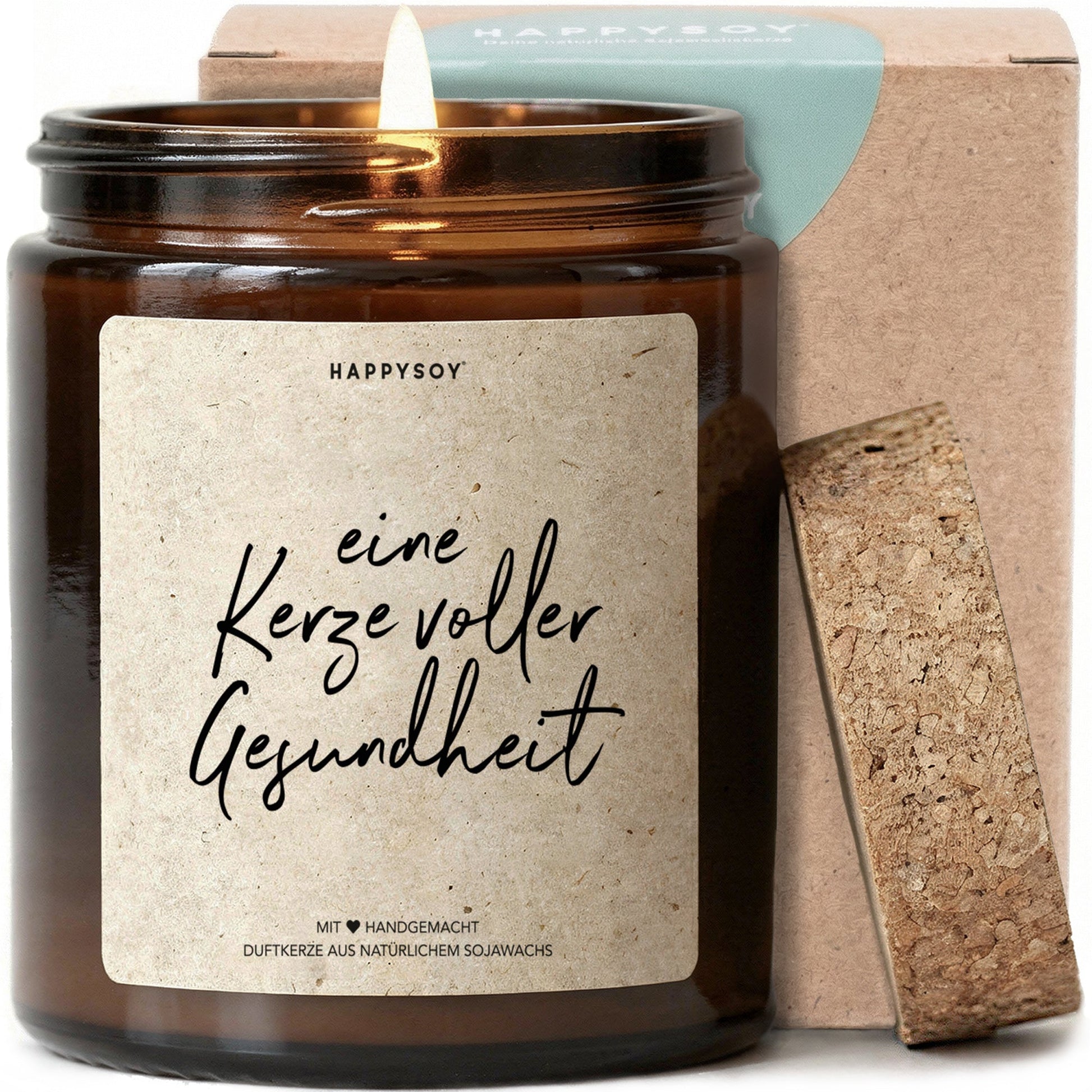 Duftkerze - eine Kerze voller Gesundheit - Happysoy®