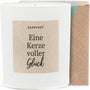 Duftkerze - Eine Kerze voller Glück! - Happysoy®