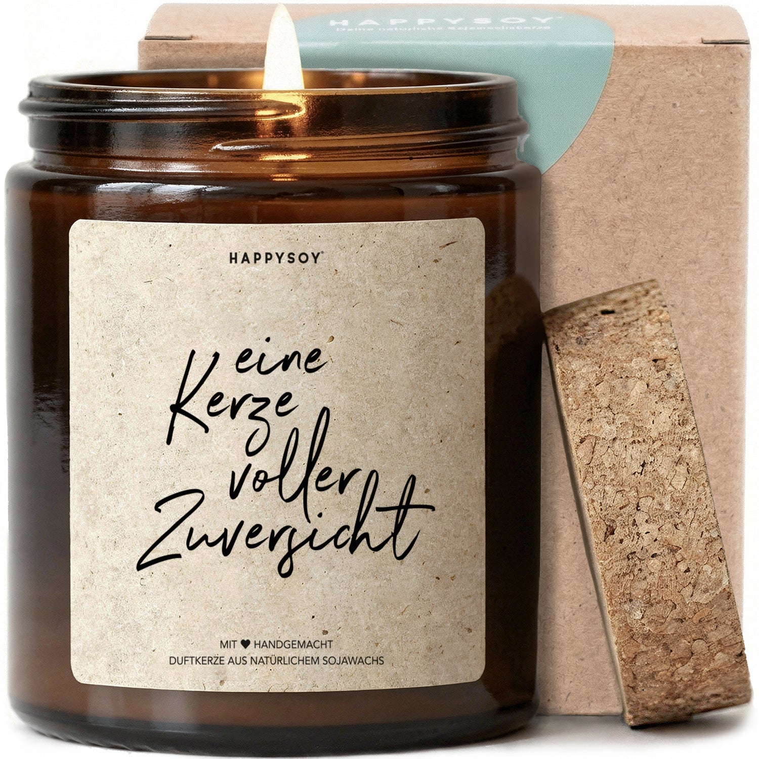 Duftkerze - Eine Kerze voller Zuversicht - Happysoy®