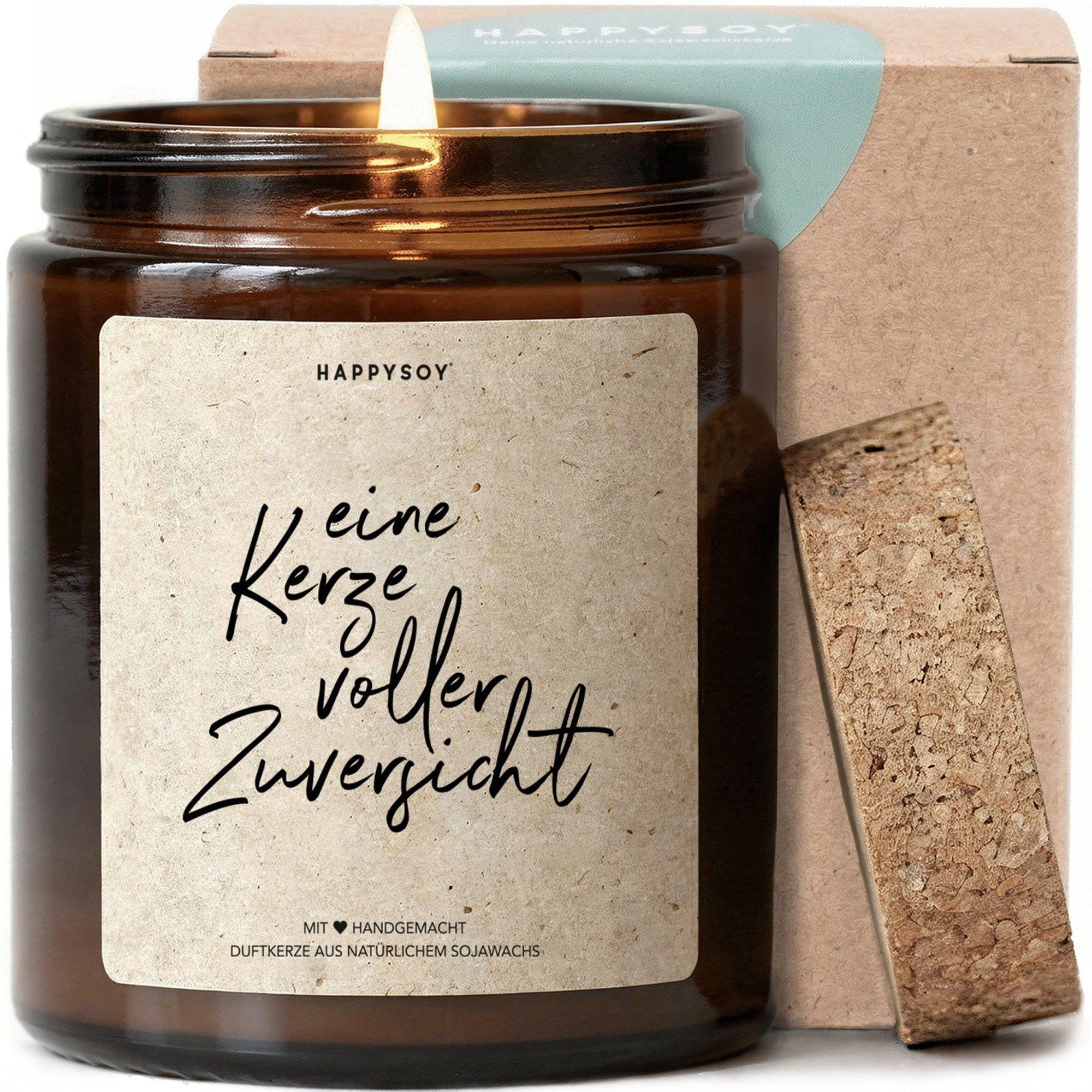 Duftkerze - Eine Kerze voller Zuversicht - Happysoy®