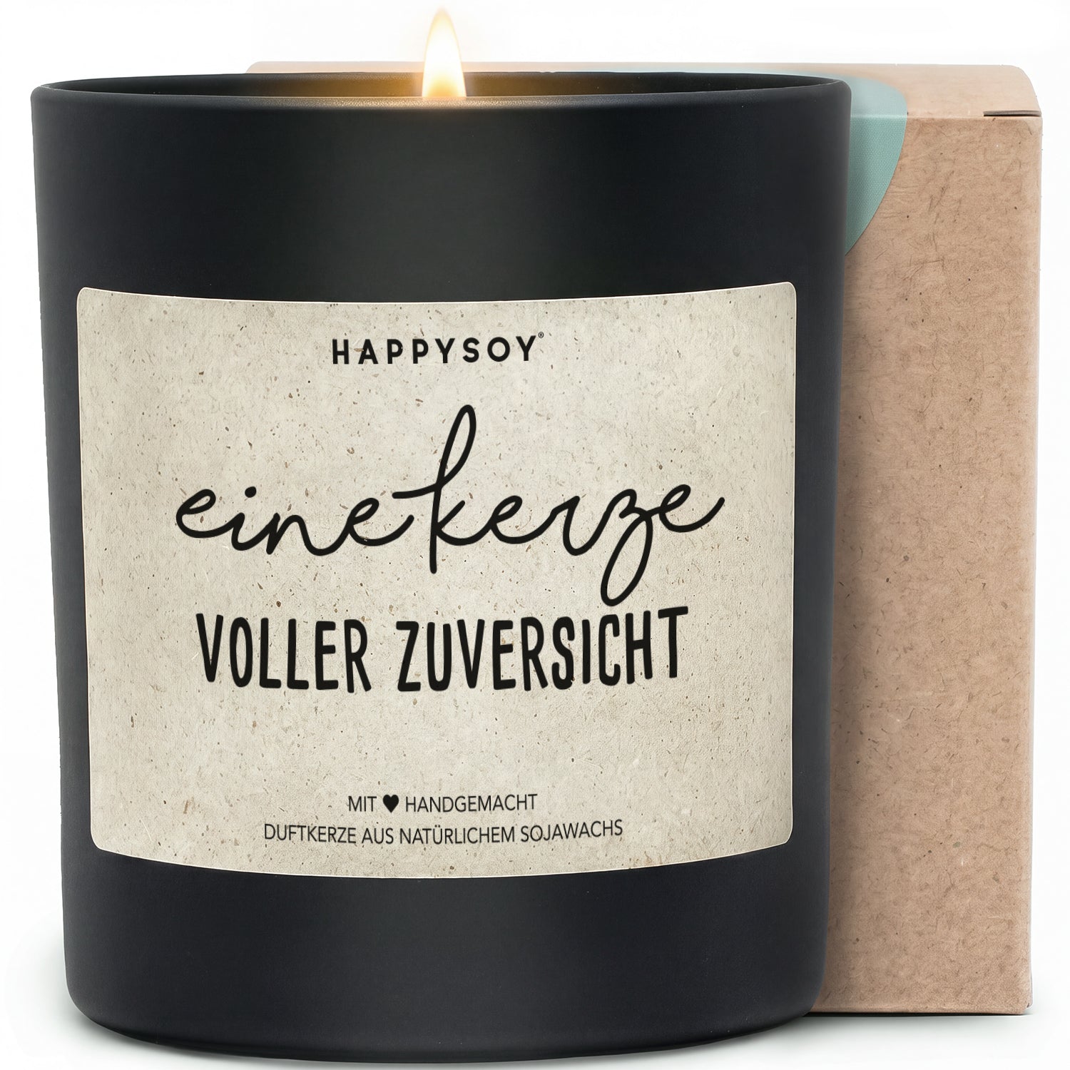 Duftkerze - Eine Kerze voller Zuversicht - Happysoy®