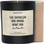 Duftkerze - Eine Superheldin ohne umhang nennt man mama - Happysoy®