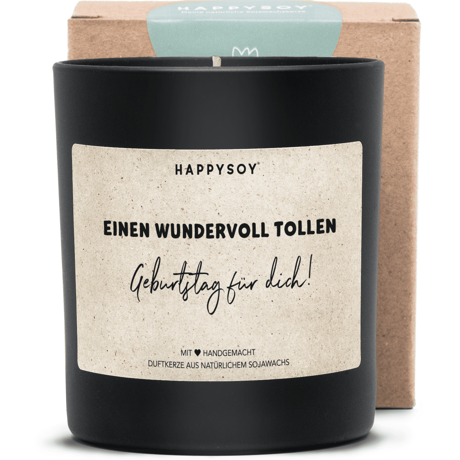 Duftkerze - Einen wundervoll tollen Geburtstag für dich! - Happysoy®
