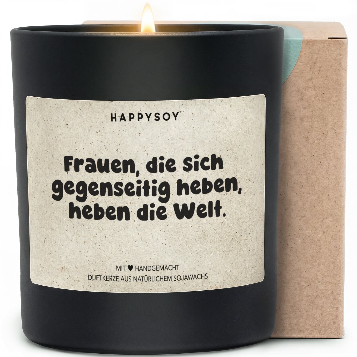 Duftkerze - Frauen, die sich gegenseitig heben, heben die Welt. - Happysoy®