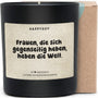 Duftkerze - Frauen, die sich gegenseitig heben, heben die Welt. - Happysoy®