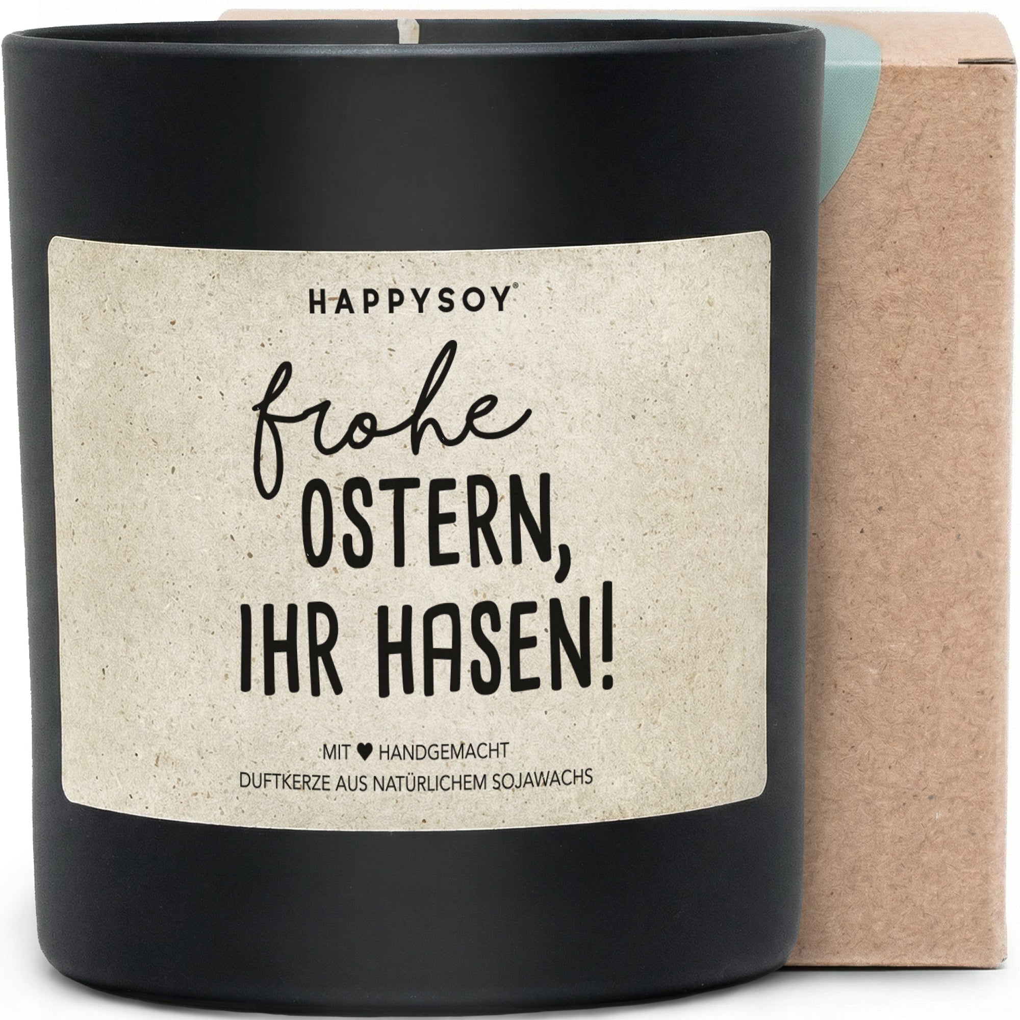 Duftkerze - Frohe Ostern, ihr Hasen! - Happysoy®