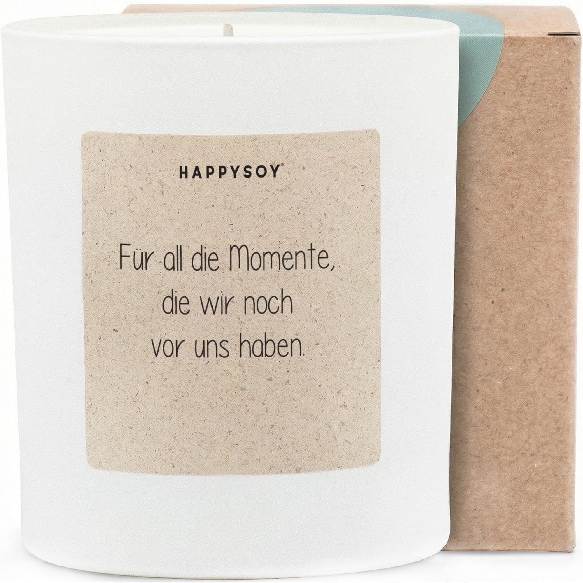 Duftkerze - Für all die Momente, die wir noch vor uns haben. - Happysoy®
