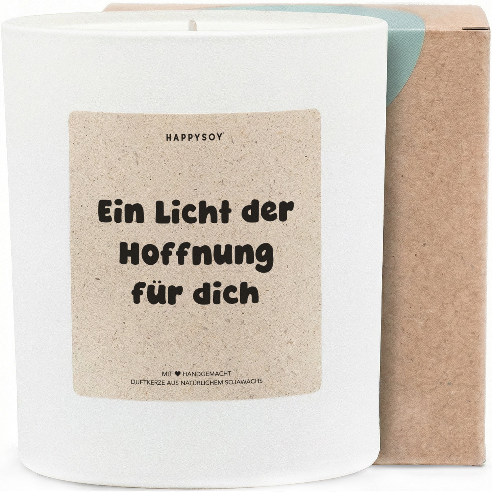 Duftkerze - für dich Ein Licht der Hoffnung - Happysoy®