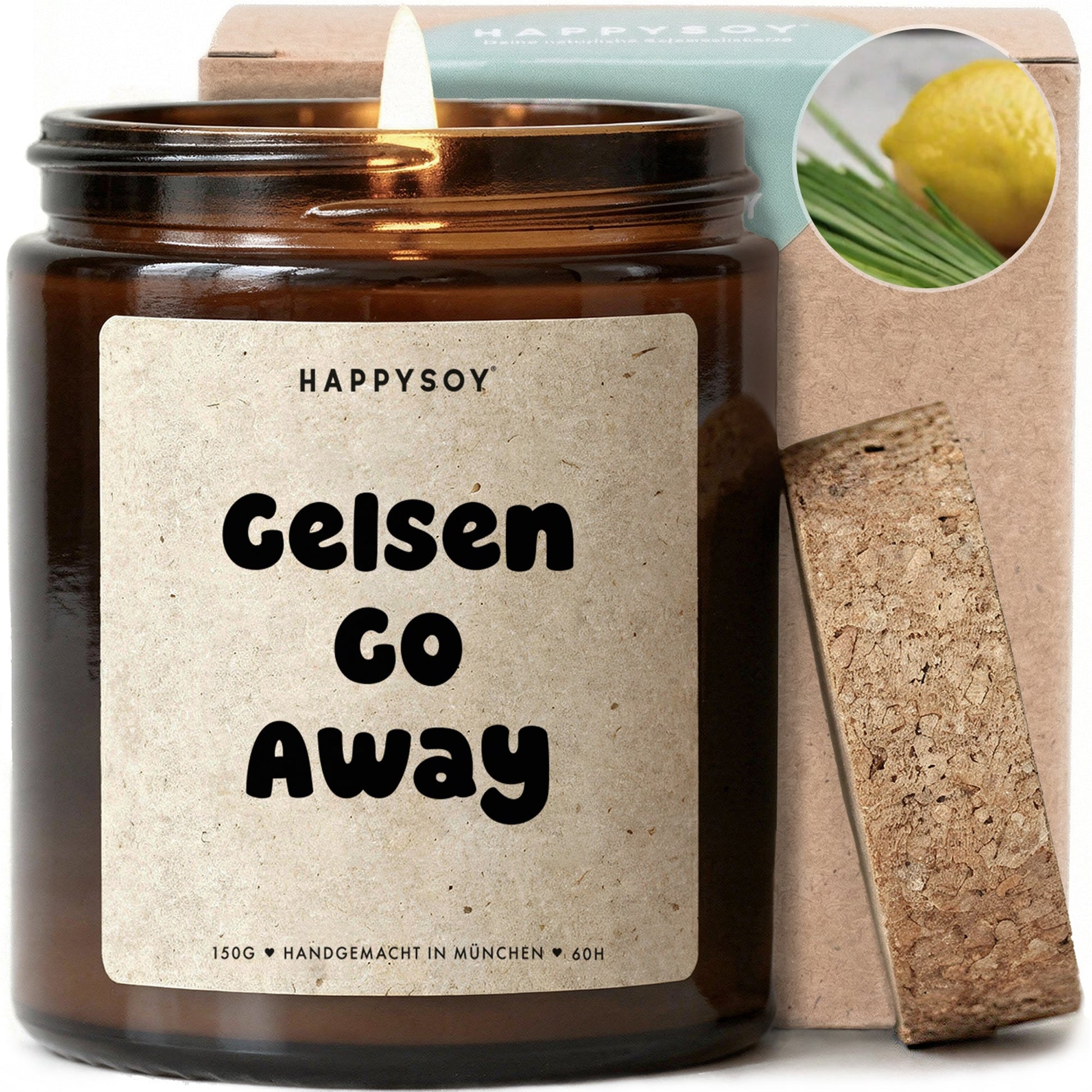Duftkerze - Gelsen Go Away - Happysoy®